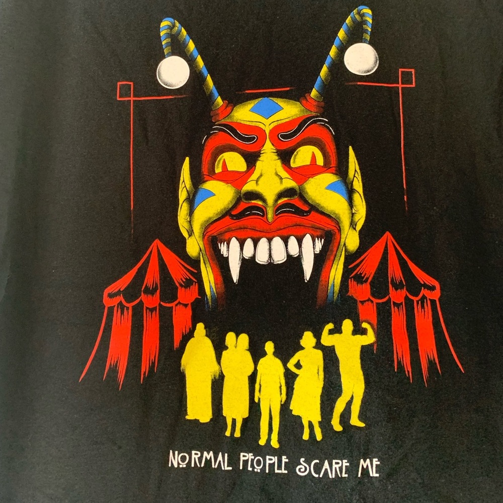American Horror Story Freaks Normal People Scare Me AHS TV Show Graphic T-Shirt